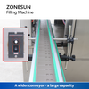 ZONESUN ZS-SV4P Automatic 4 Nozzles Servo Motor Piston Pump Paste Filling Machine