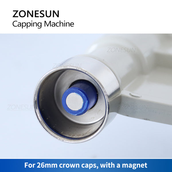 ZONESUN ZS-BBC1 Manual Beer Bottle Lid Capping Machine