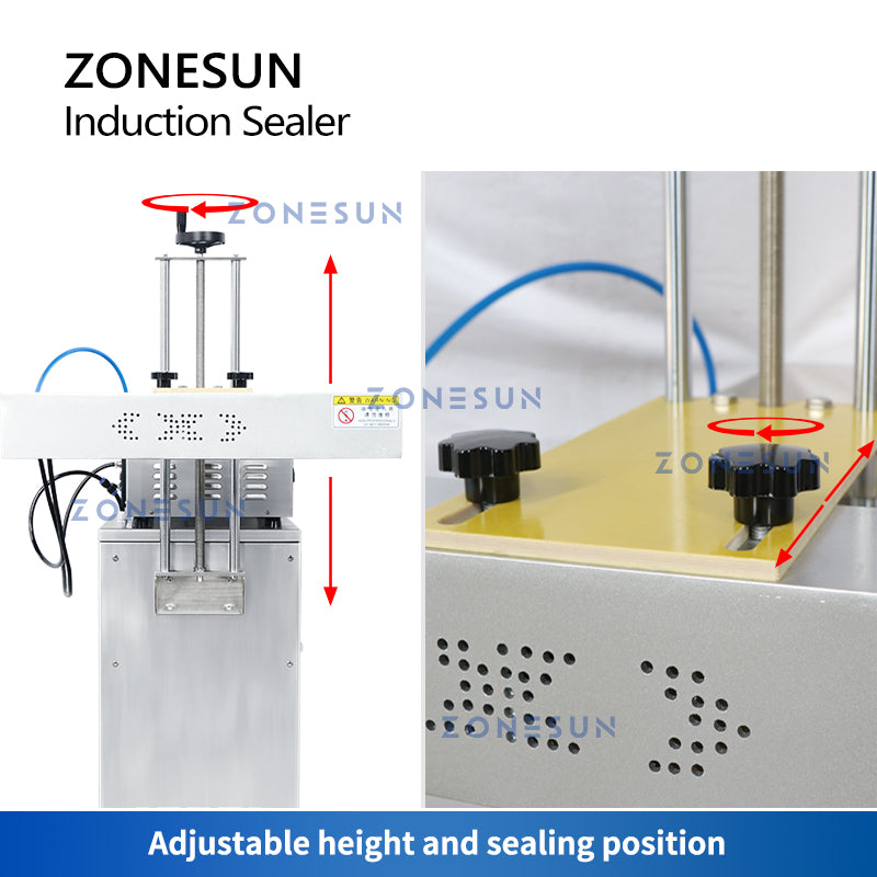 ZONESUN ZS-FK6000 Water-cooling Induction Aluminum Foil Sealing Machine