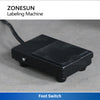 ZONESUN ZS-TB805B Semi-auto Round Square Hexagonal Bottle Full-circle Labeling Machine