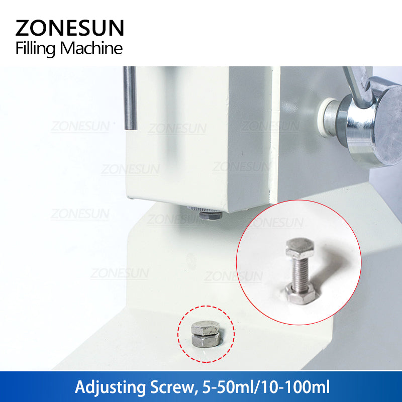 ZONESUN ZS-A03 50/100ML Manual Paste Filling Machine