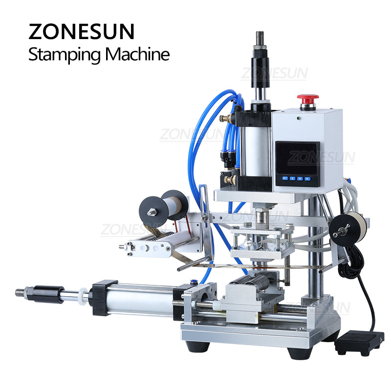 ZONESUN ZS-GT100 Pneumatic Cylindrical Hot Stamping Machine