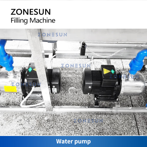 ZONESUN ZS-XG100J Automatic Barreled Water Liquid Filling Capping Machine