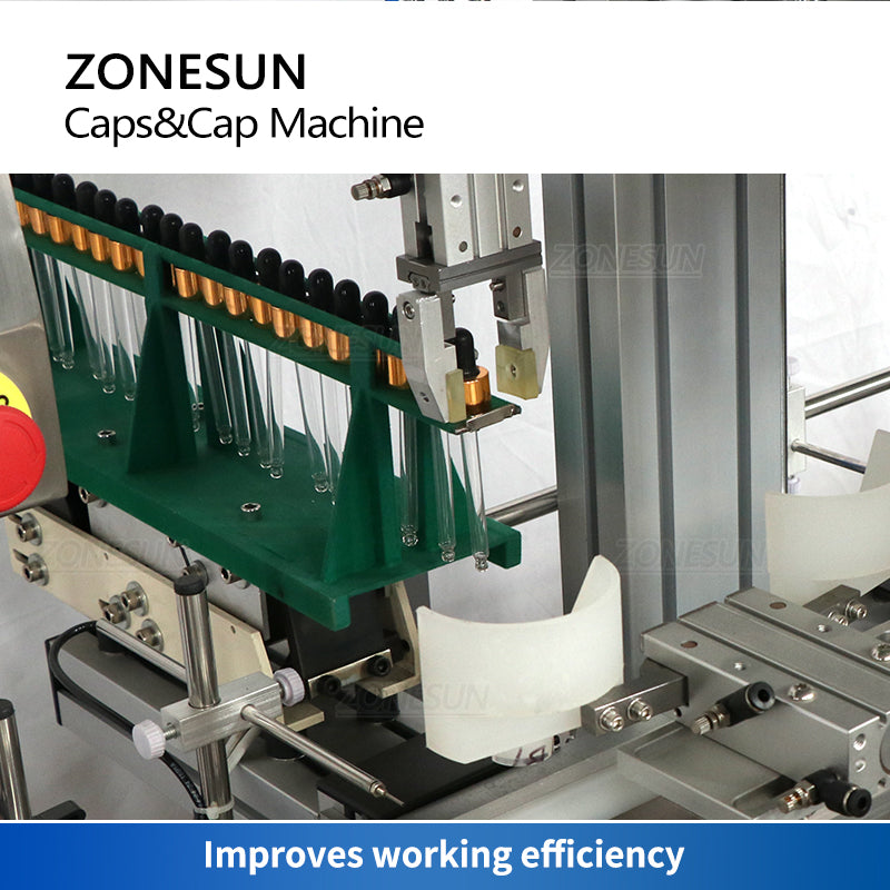 ZONESUN ZS-XG16E Automatic Capping Machine With Customizable Vibratory Cap Feeder