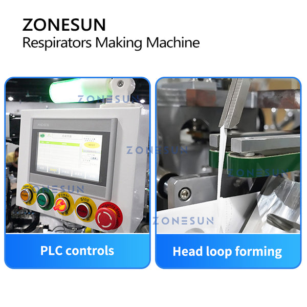 ZONESUN ZS-MMN95 Surgical Mask Making Machine