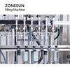 ZONESUN ZS-VTFM1 100-1000ml Automatic 6 Heads Ex-proof Liquid Paste Filling Machine