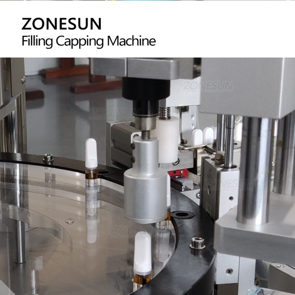 ZONESUN ZS-EL450 Automatic oil Cartridge Filling Capping Machine