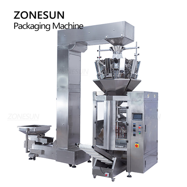 ZONESUN ZS-FS420 Automatic 10 Heads Eletronic Component Powder Weighing Filling Sealing Machine
