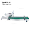 ZONESUN ZS-MPYT600 Automatic Magnetic Pump Liquid Filling Machine With Conveyor