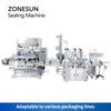 ZONESUN ZS-FK4200V Automatic Aluminum Foil Lid Induction Sealing Machine