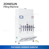 Llenadora neumática de líquidos corrosivos ZONESUN ZS-YTCR6