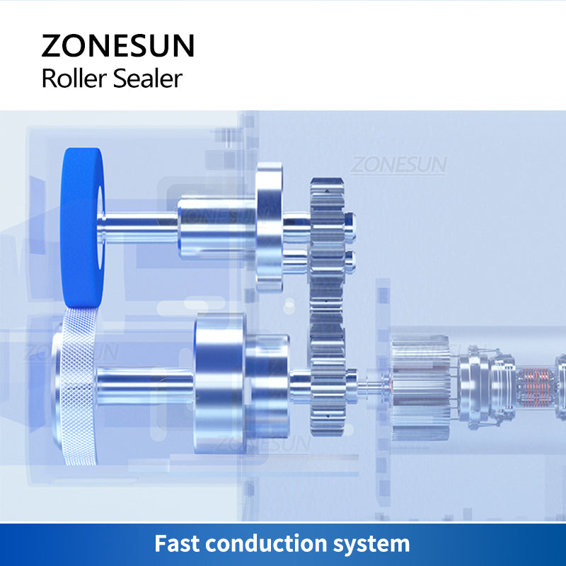 ZONESUN ZS-GLF1P Portable Composite Bag Roller Sealing Machine