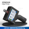 ZONESUN ZS-HIP254 Handheld Multilingual Inkjet Printing Machine