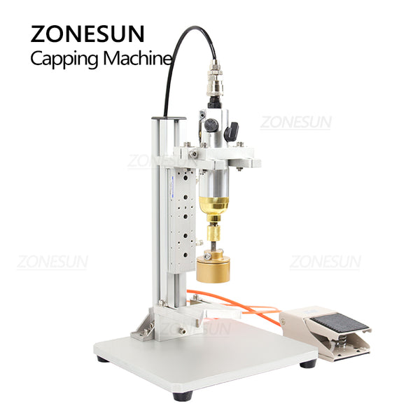 ZONESUN ZS-XGPZ1 Tabletop Pneumatic Capping Machine