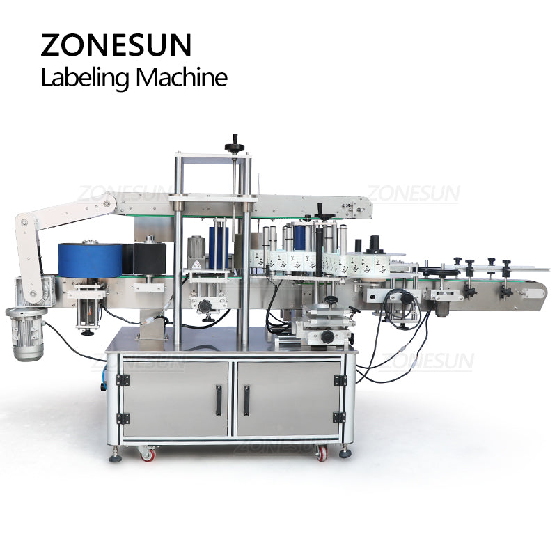 ZONESUN ZS-TB990 Automatic Round Square Bottles Labeling Machine