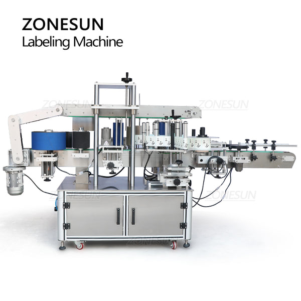 ZONESUN ZS-TB990 Automatic Round Square Bottles Labeling Machine