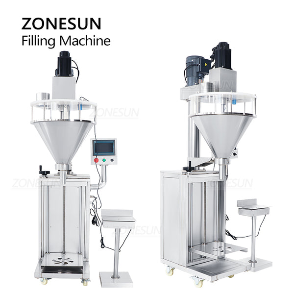 ZONESUN ZS-FM710 Semi Automatic Powder Auger Filling Weighing Machine
