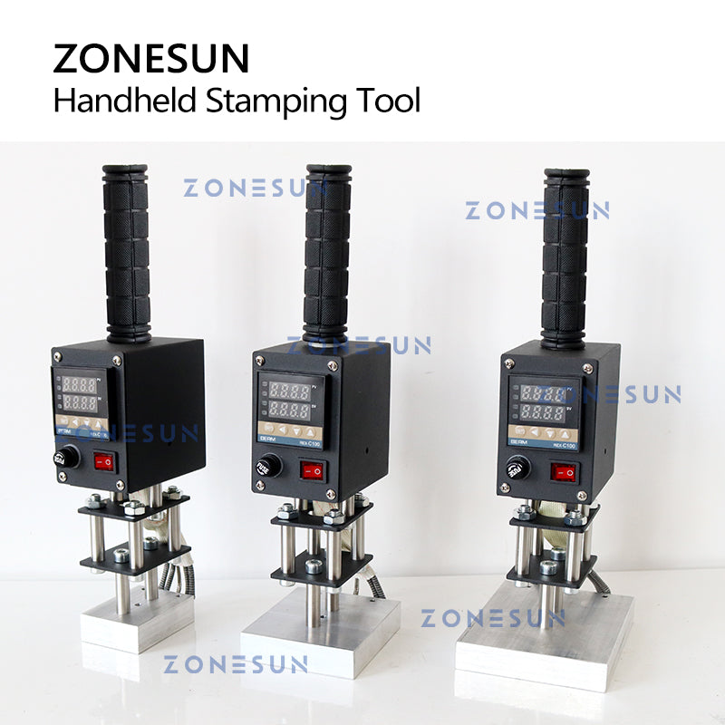 Hand Help Stamp Machine ZONESUN ZS-HST1 Handheld Hot Stamping Machine