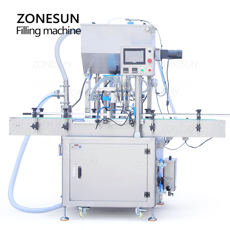 ZONESUN ZS-YTCT4P Automatic Constant Temperature Paste Feeding Filling Machine