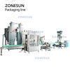 ZONESUN ZS-FE1 Automatic Fire Extinguisher Filling Sealing Labeling Production Line