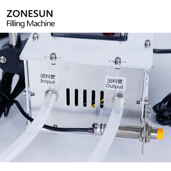 ZONESUN Intelligent Induction Heat-resistant Diaphragm Pump Liquid Filling Machine