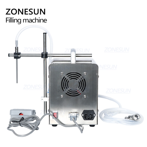 ZONESUN ZS-YTPP6001 1-100ml Semi Automatic Peristaltic Pump Liquid Filling Machine