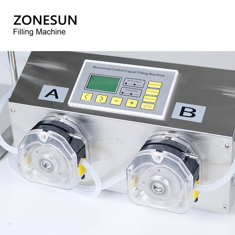 ZONESUN ZS-PP532W 30-6000ml Peristaltic Pump Liquid Weighing Filling Machine