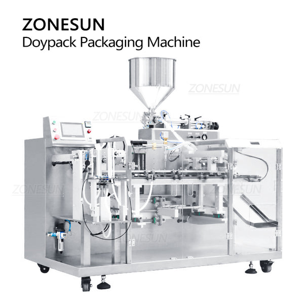 ZONESUN ZS-HZL1 Automatic Paste Filling & Doypack Feeding Sealing Machine