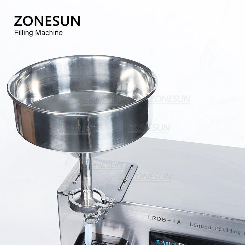 ZONESUN ZS-NP1 3-200ml Semi Automatic Peristaltic Pump Liquid  Filling Machine