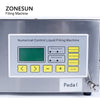 ZONESUN ZS-DP621W Semi automatic Diaphragm Pump Liquid Weighing and Filling Machine