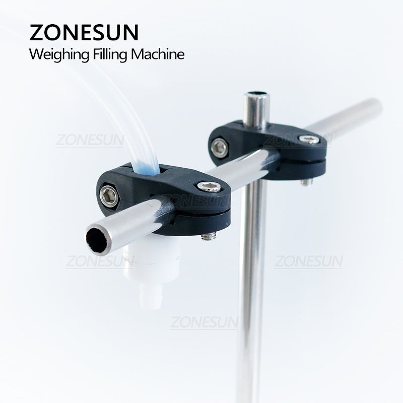 ZONESUN ZS-DP611W Semi Automatic Diaphragm Pump Liquid Weighing Filling Machine