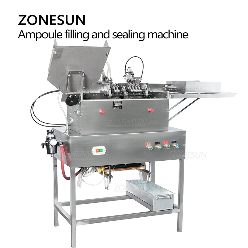 ZONESUN ZS-FSAB2 Automatic Small Ampoule Bottles Liquid Filling and Sealing Machine