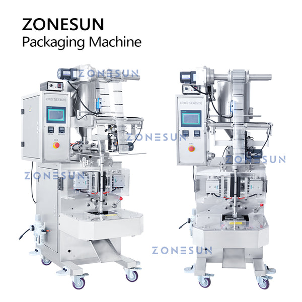 ZONESUN ZS-S100 Automatic Paste Filling Sealing Machine With Date Printer