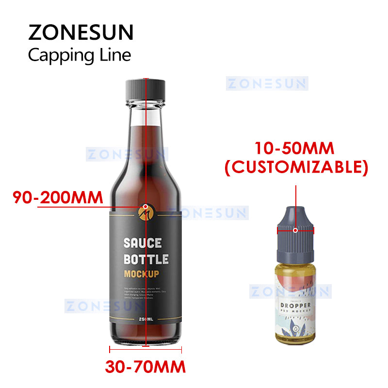 ZONESUN ZS-XGC1 Tabletop Automatic Screwing Capping Machine