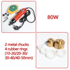 ZONESUN Electric Pneumatic Manual Capping Machine Set - 80W Machine / 10-50mm / 110V - 80W Machine / 10-50mm / 220V