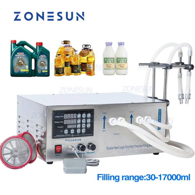 zonesun semi automatic filling machine
