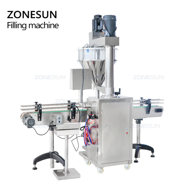 ZONESUN ZS-FM730A 10-2000g Automatic Pneumatic Powder Filling Machine