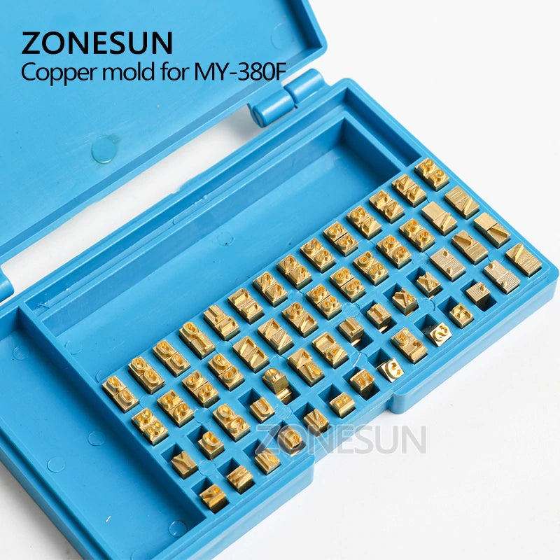 ZONESUN MY380 Alphabet Letter Fonts