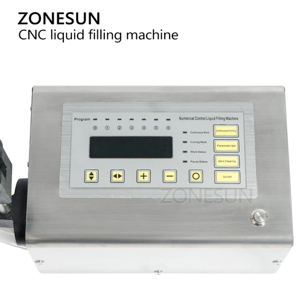 ZONESUN GFK-180 5-3500ml Electrical Diaphragm Pump Liquid Filling Machine