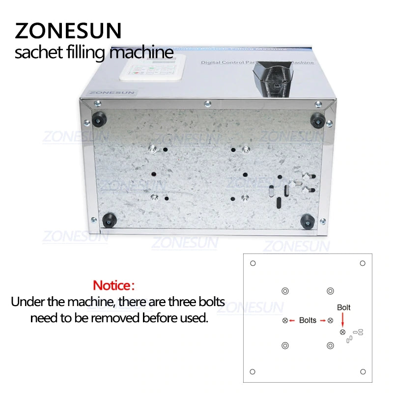 ZONESUN ZS-FM50 Semi-automatic Powder Filling Machine