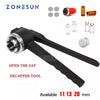 ZONESUN 11/13/20mm Manual Stainless Steel Decapper