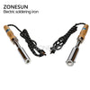 ZONESUN Hand-held Soldering Iron Stamping Machine