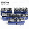 ZONESUN 27PCS Alphabet Set 'A-Z' With '&' Steel Stamping Tool