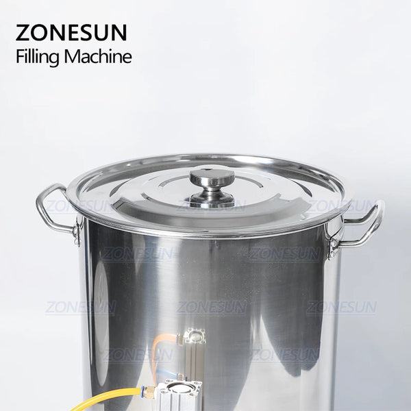 ZONESUN 50-2500g Pneumatic Paste Filling Ang Weighing Machine