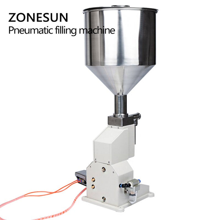 ZONESUN ZS-A02 Manual Pneumatic Paste & Liquid Filling Machine