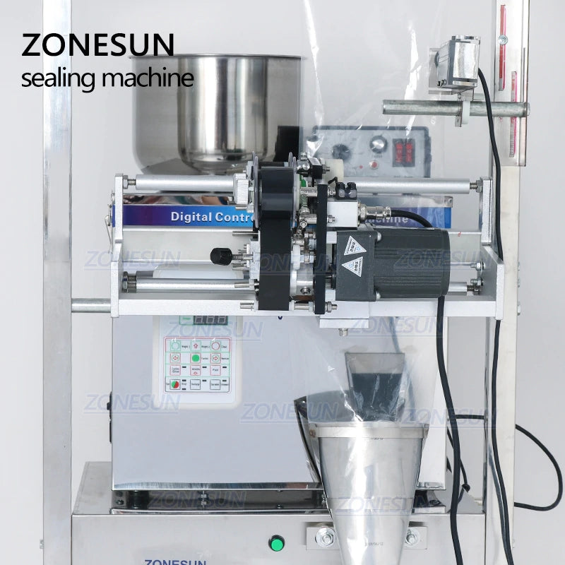 ZONESUN ZS-GZ5200 Powder Weighting Filling Sealing Machine With Date Printer