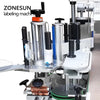 ZONESUN Automatic Dual-side Irregular Square Bottle Labeling Machine