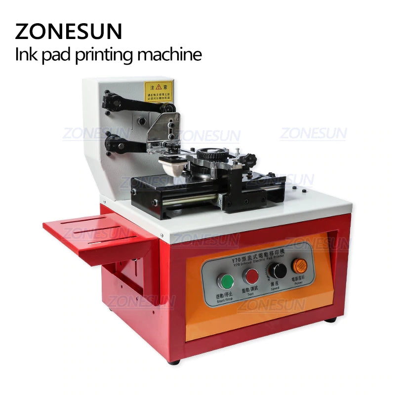 ZONESUN Y70 Automatic Ink Pad Printing Machine