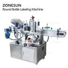 ZONESUN ZS-TB200 Automatic Round Bottles Labeling Machine With Date Coder