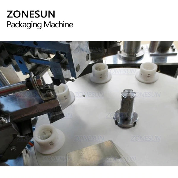 ZONESUN ZS-GZNF10 10 Holes Ultrasonic Paste Tube Filling Sealing Machine